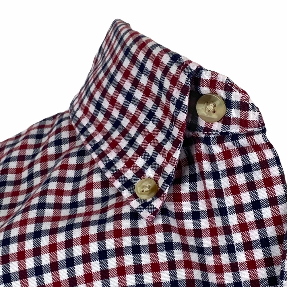 Eddie Bauer Red & Blue Short Sleeve Large-Tall - Picture 3 of 9